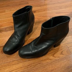 Rachel Comey Black Leather Boots size 9 1/2